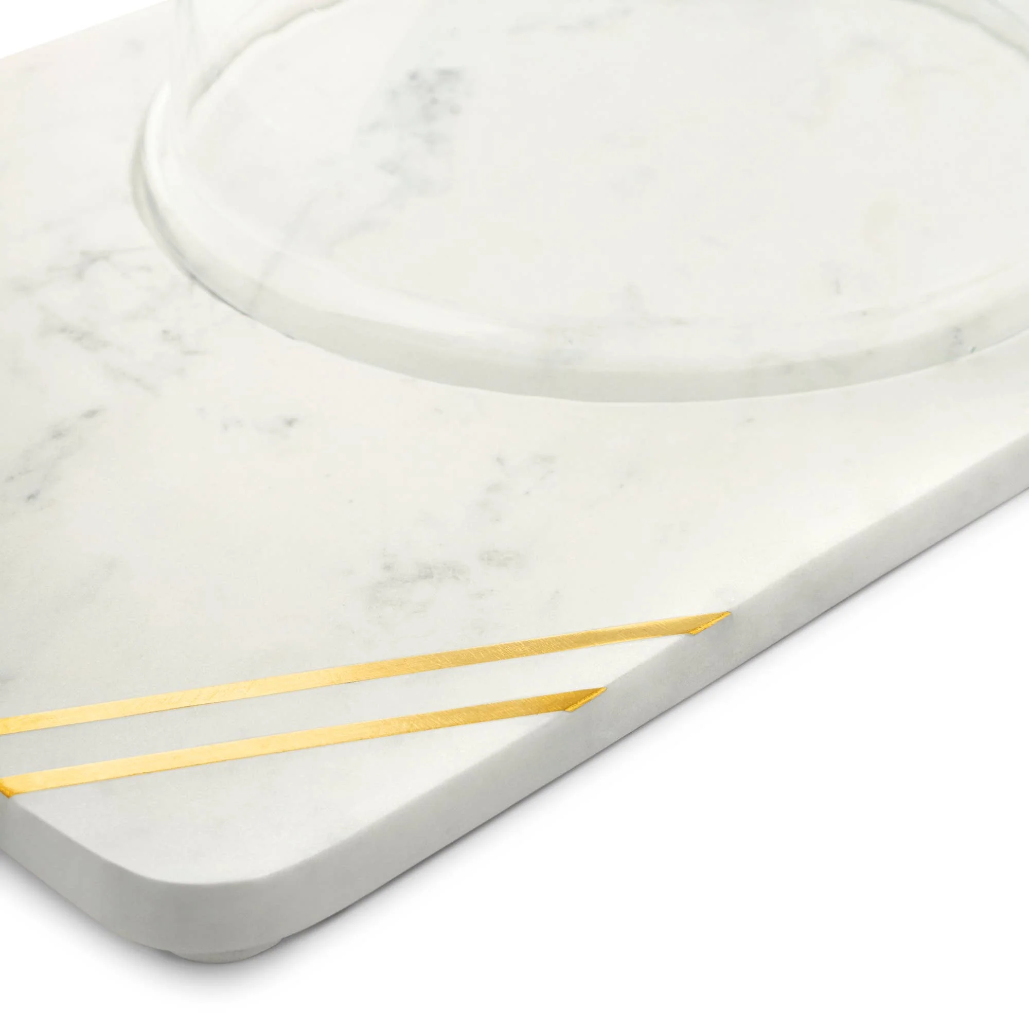 Gauri Kohli: Bavaria Marble Cheese Board with Glass Cloche - Image 6